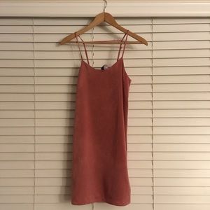 H&M satin v-neck slip dress with adjustable straps
